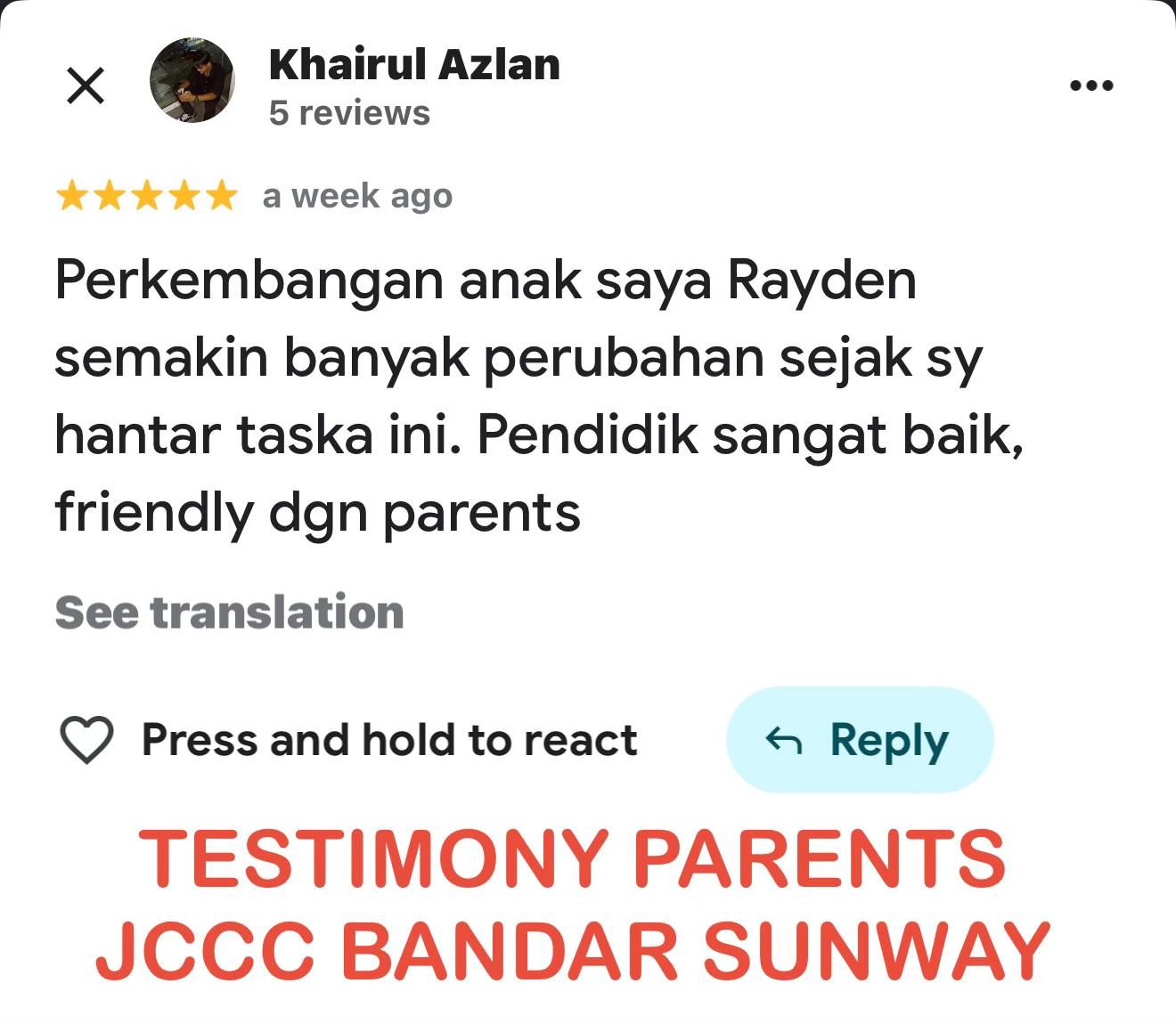 Testimoni Khairul Azlan
